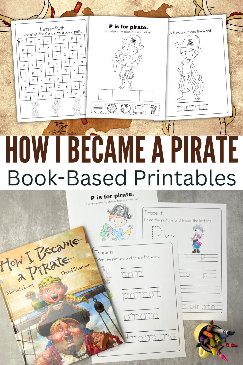 pirate-coloring-pages How I Became a Pirate Activities