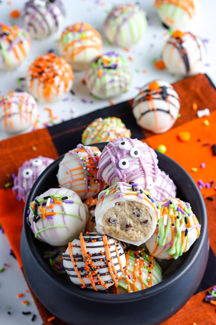 Cookie-Dough-Balls-735x1103 Preschool Halloween Treats