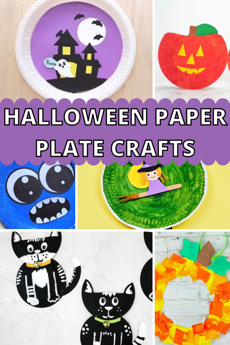 Halloween Paper Plate Crafts