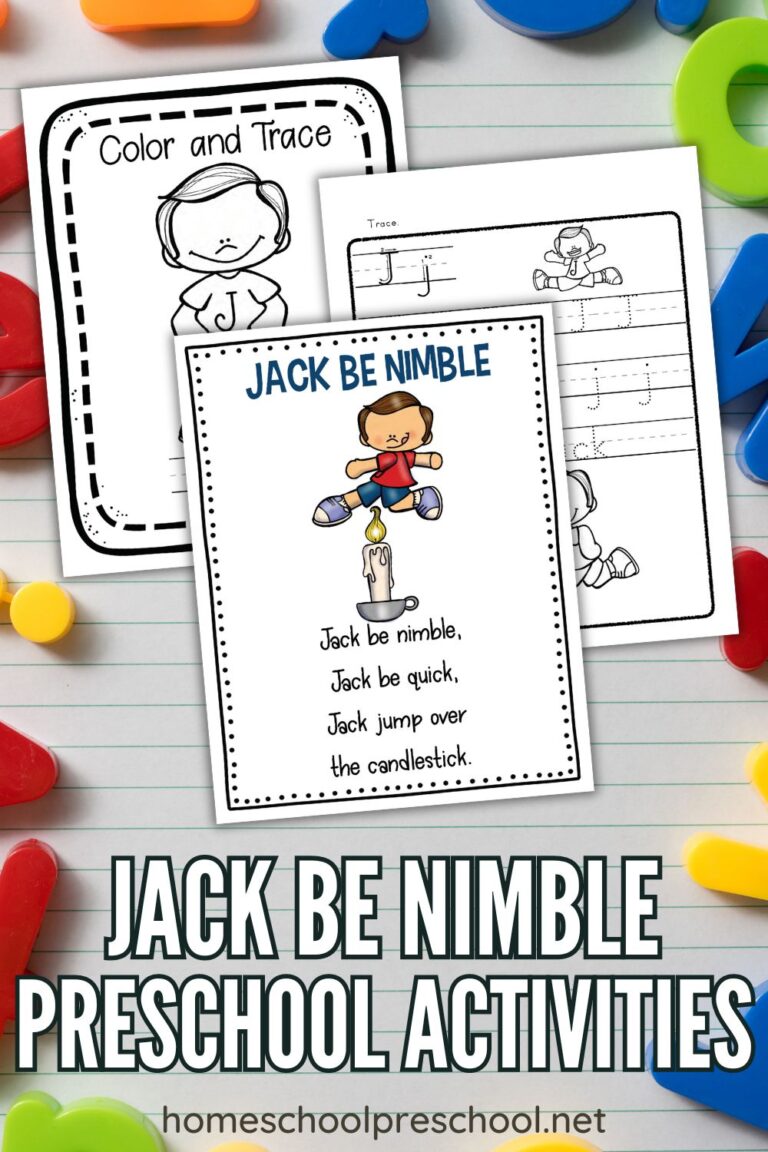 Jack Be Nimble Activities