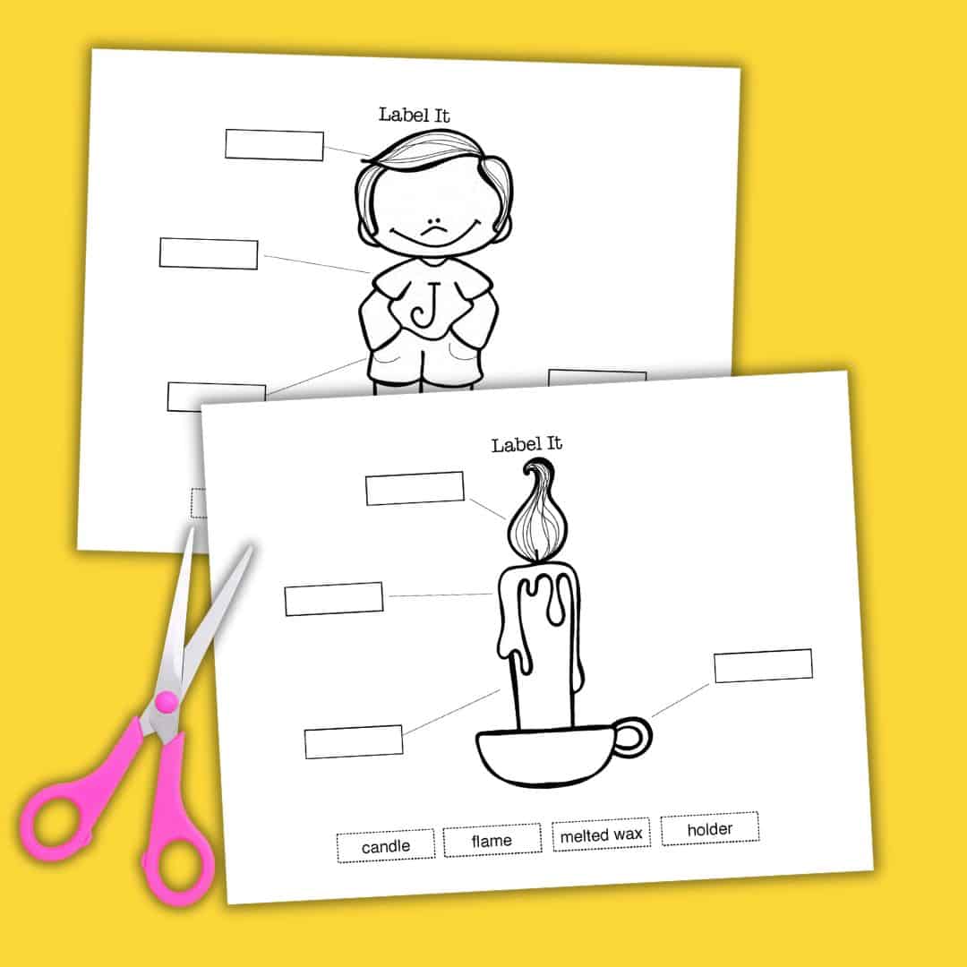 Free Printable Jack Be Nimble Activities for Preschool