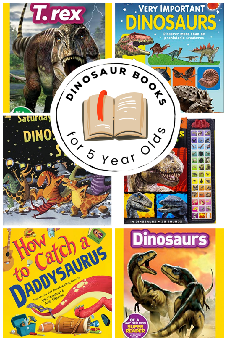 Dinosaur Books for 5 year olds
