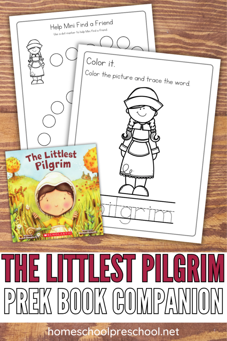The Littlest Pilgrim Activities