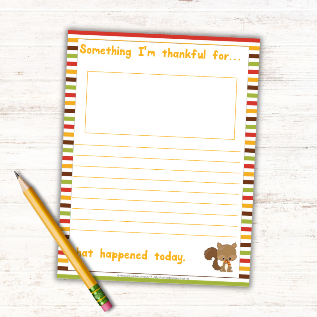 preschool-journal-template-1024x1024 I'm Thankful: A Gratitude Journal for Kids