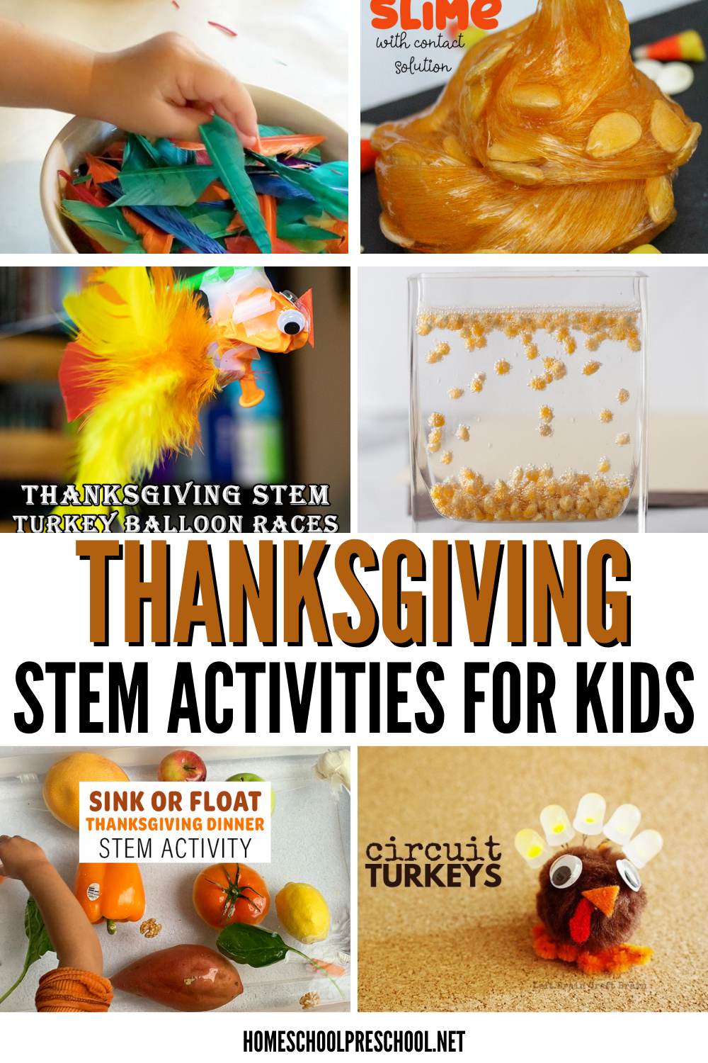 stem-activities-for-kindergarten Thanksgiving STEM Activities