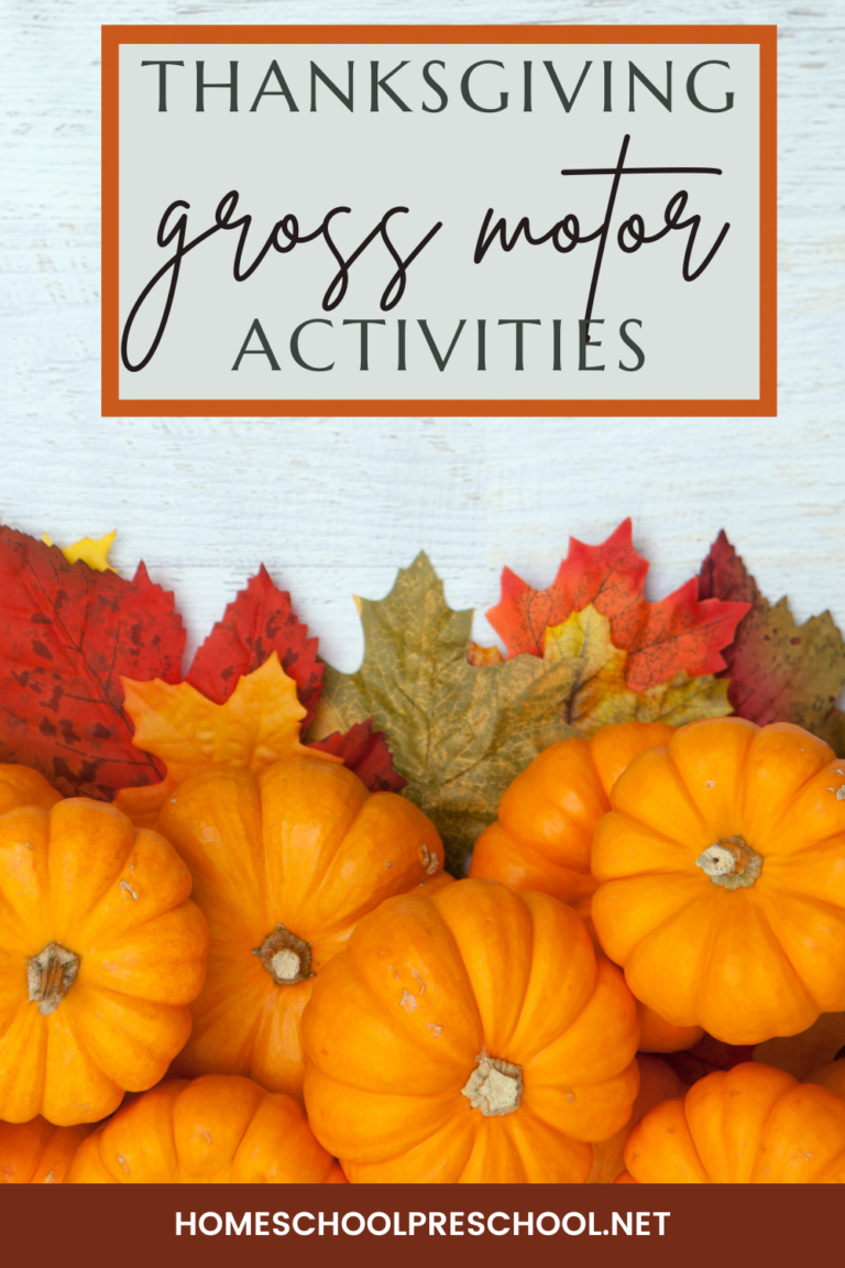 Thanksgiving Gross Motor Activities