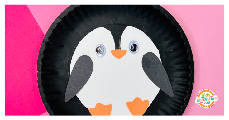 How-to-make-a-penguin-out-of-paper-Facebook-735x385 Paper Plate Penguins