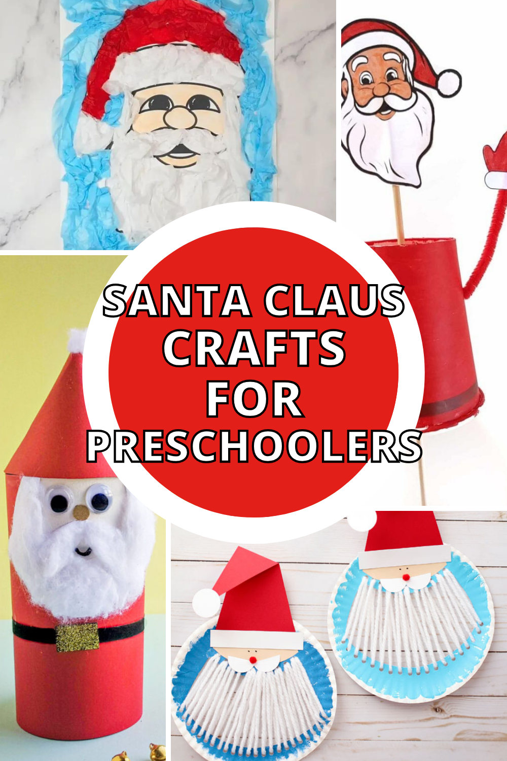 Santa-Claus-Crafts-for-Preschoolers Santa Claus Crafts for Preschoolers