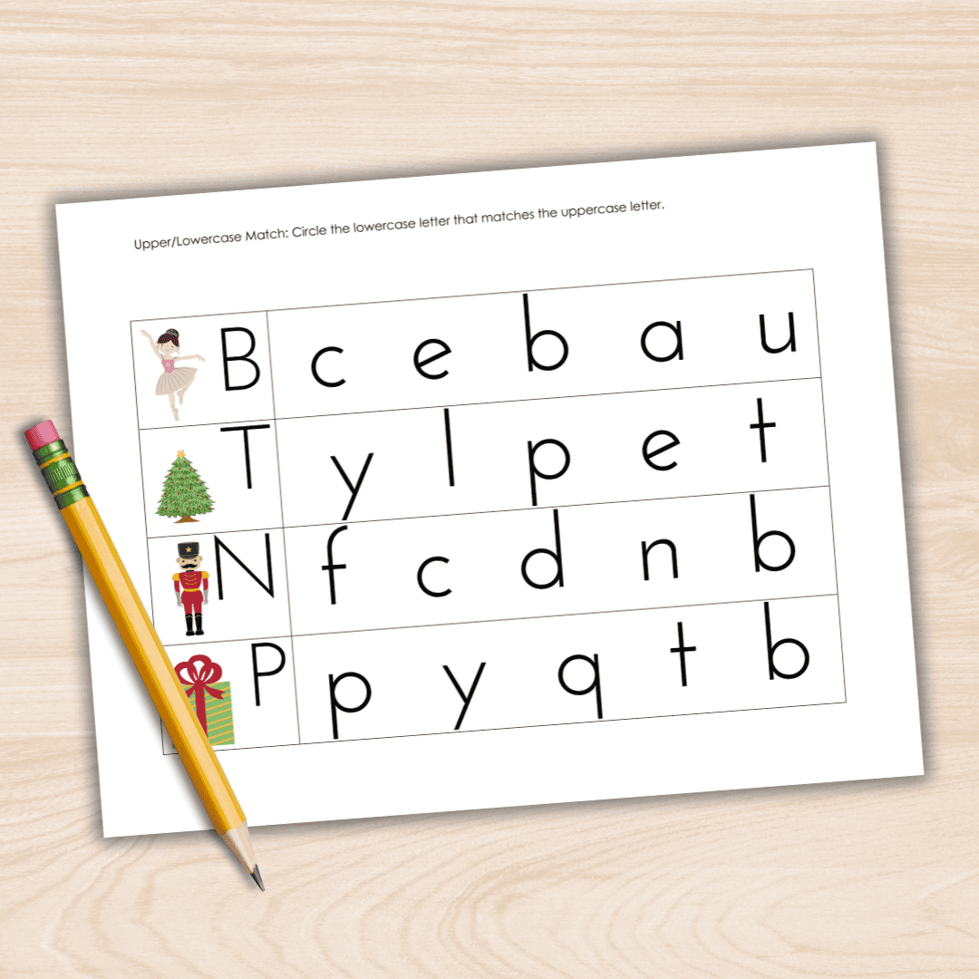 Free Printable Nutcracker Activities for Preschoolers