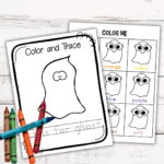 Free Ghost Preschool Theme Printable for Halloween