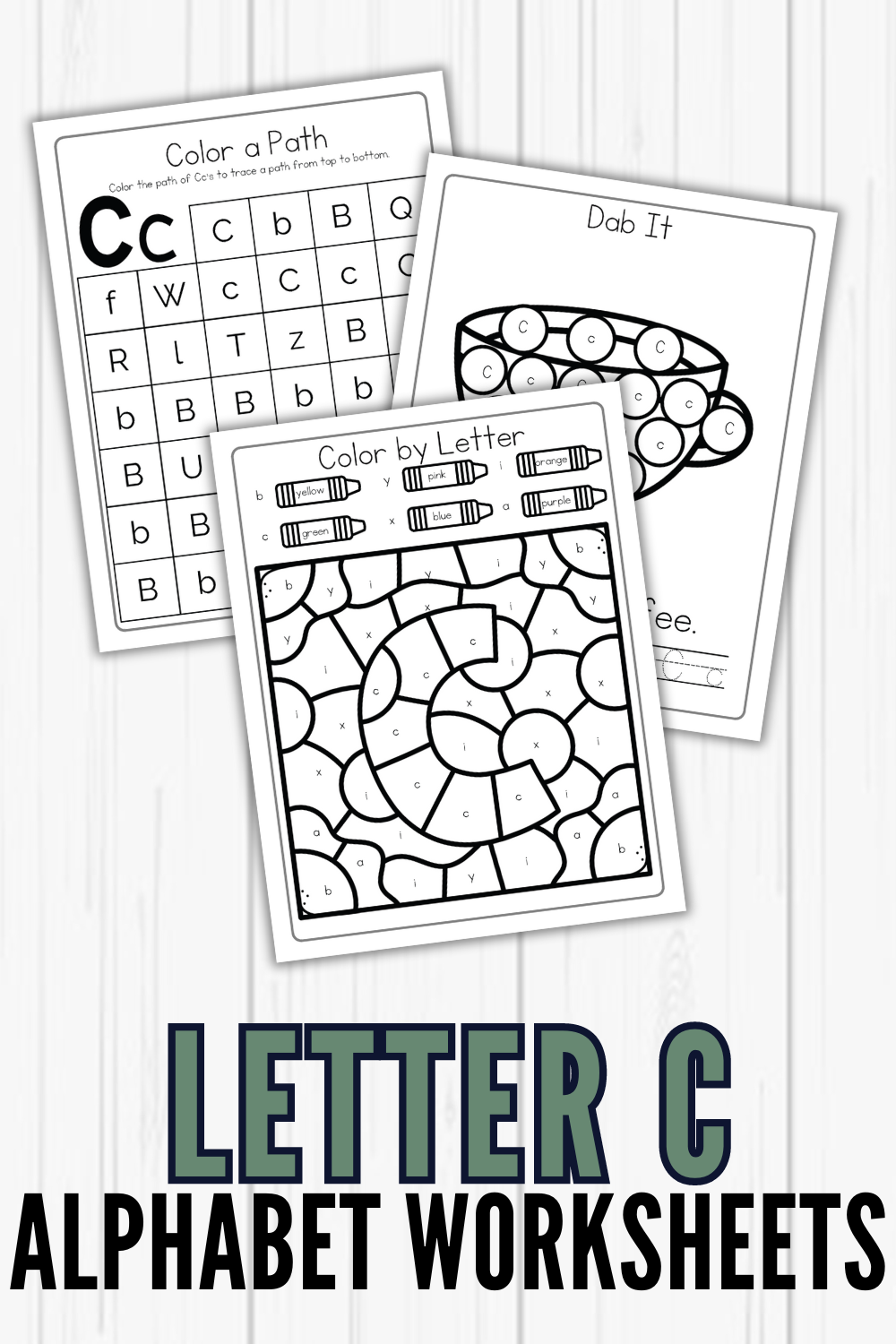 letter-c-preschool-worksheets Letter C Worksheets