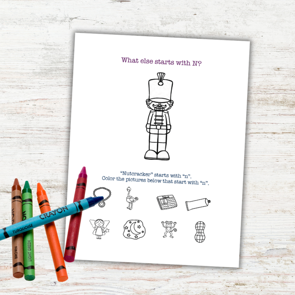 nutcracker-printables-1024x1024 Printable Nutcracker Activities for Preschoolers