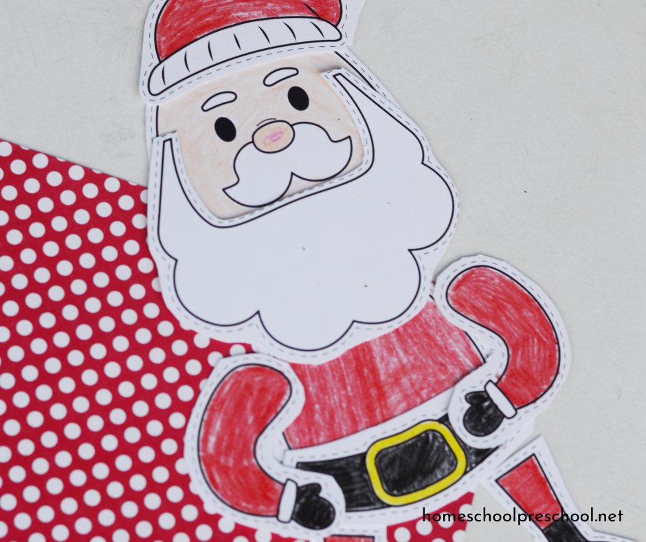 santa-craft-preschool Santa Craft