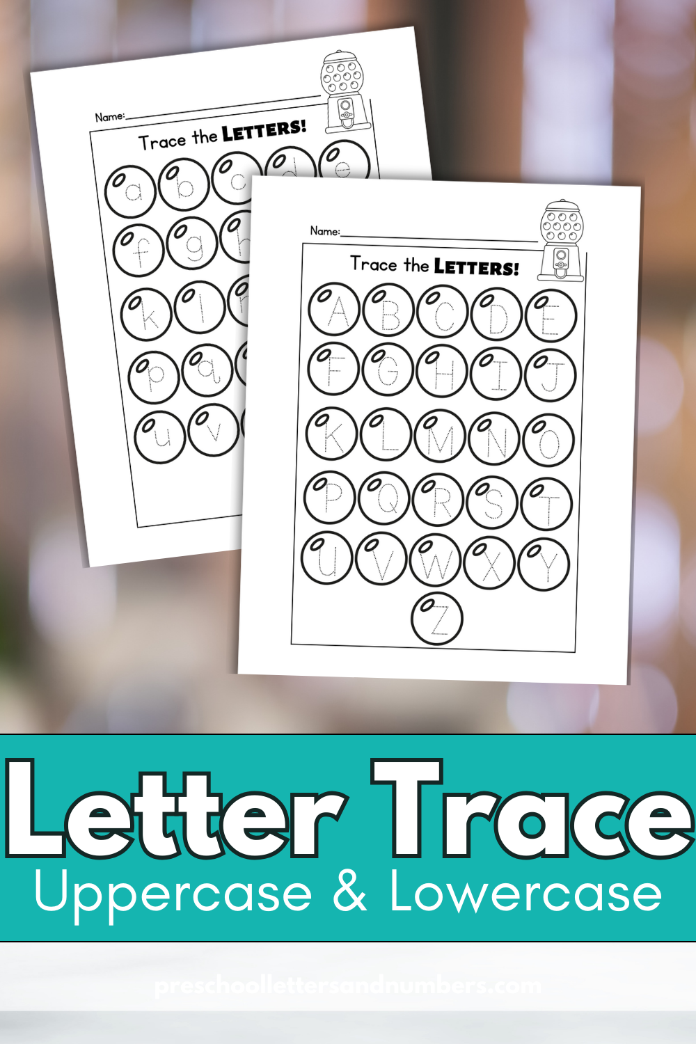 tracing-letters-worksheets Free Letter Tracing Worksheets