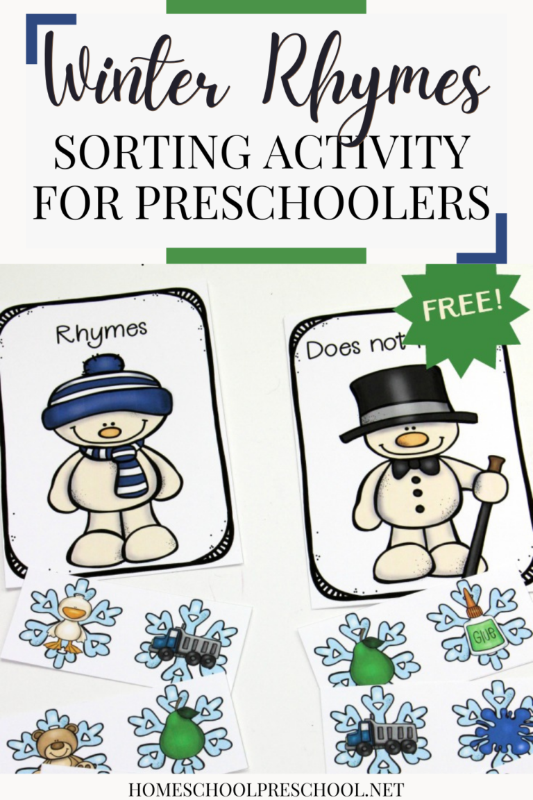 Winter Rhymes for Preschoolers