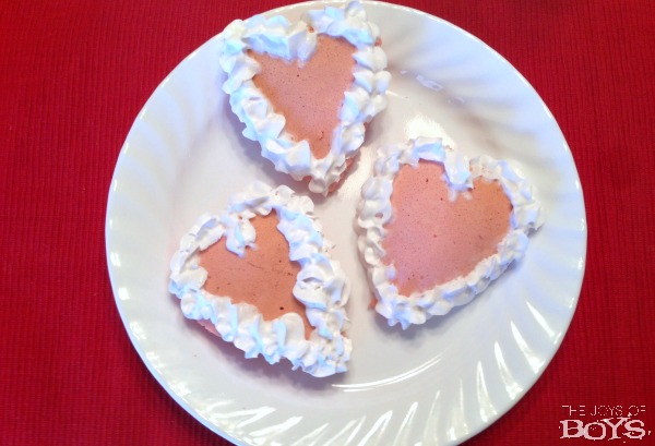 Valentine-pancakes Valentines Day Snack Ideas