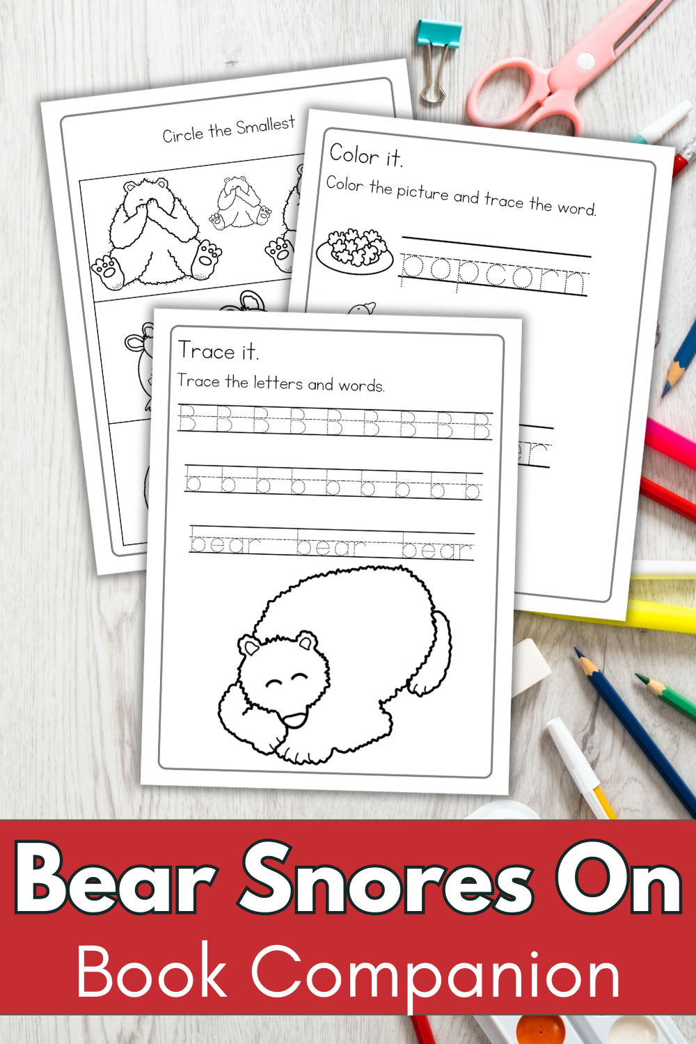bear-snores-on-printables Bear Snores On Activities