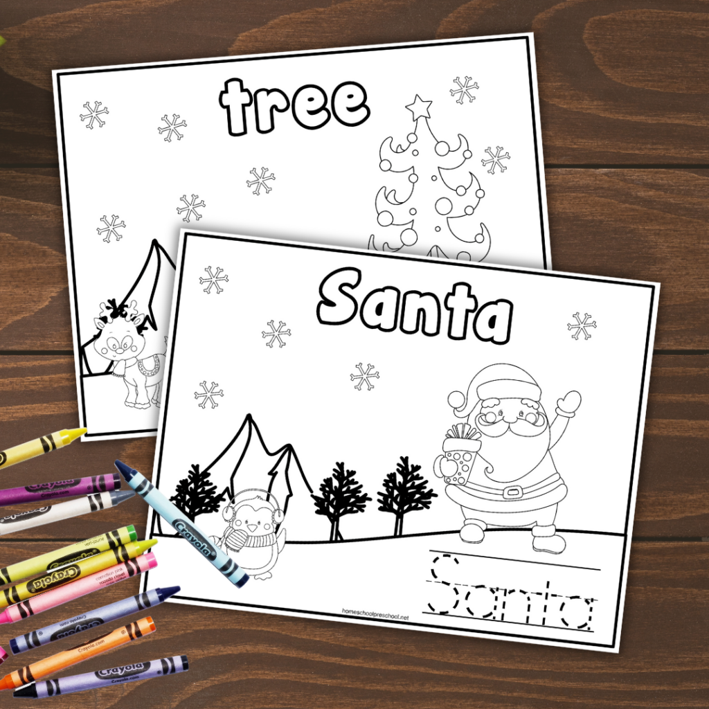 christmas-pages-to-color-1024x1024 Christmas Preschool Coloring Pages