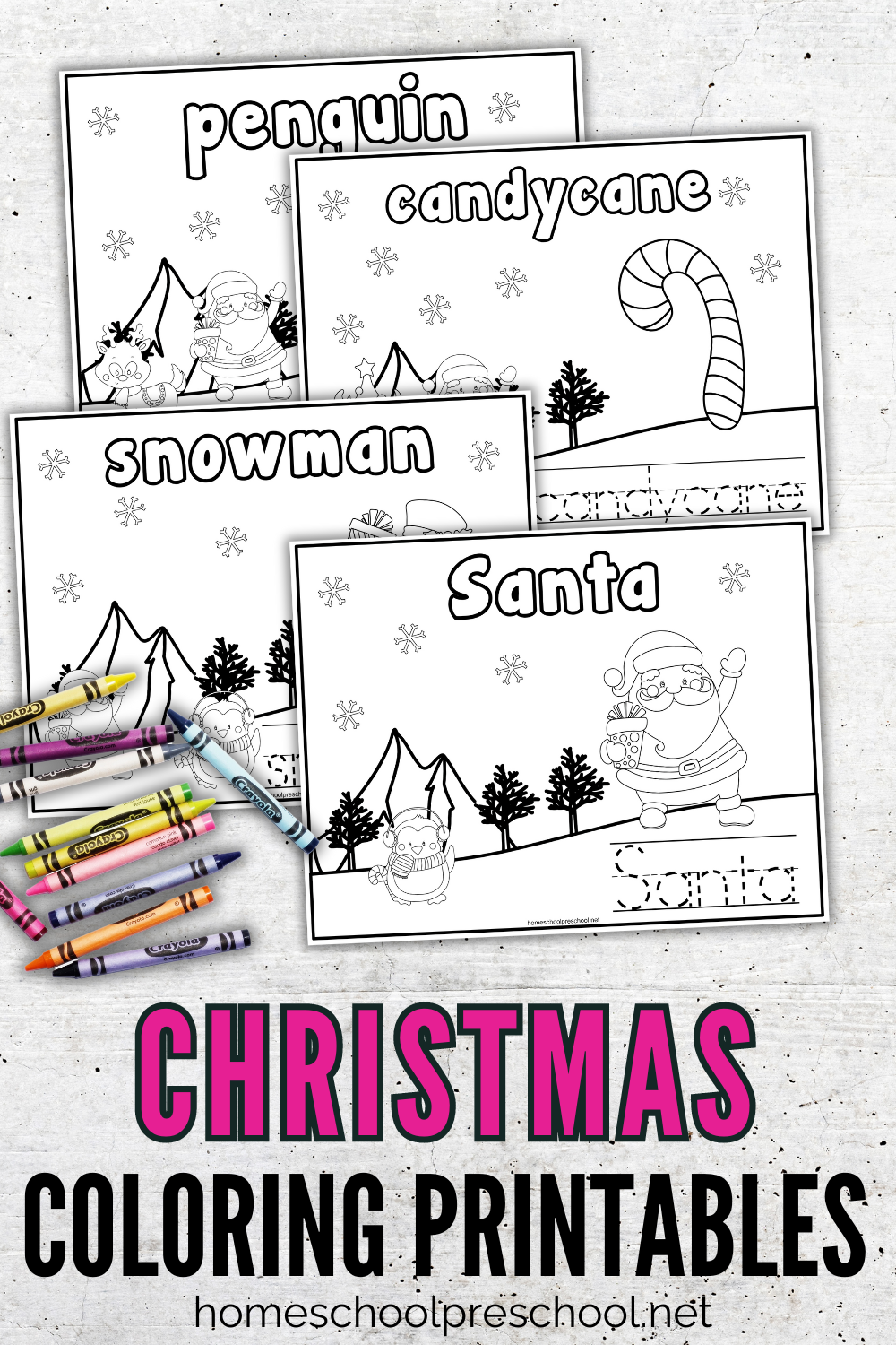 free-printable-preschool-coloring-pages Christmas Preschool Coloring Pages