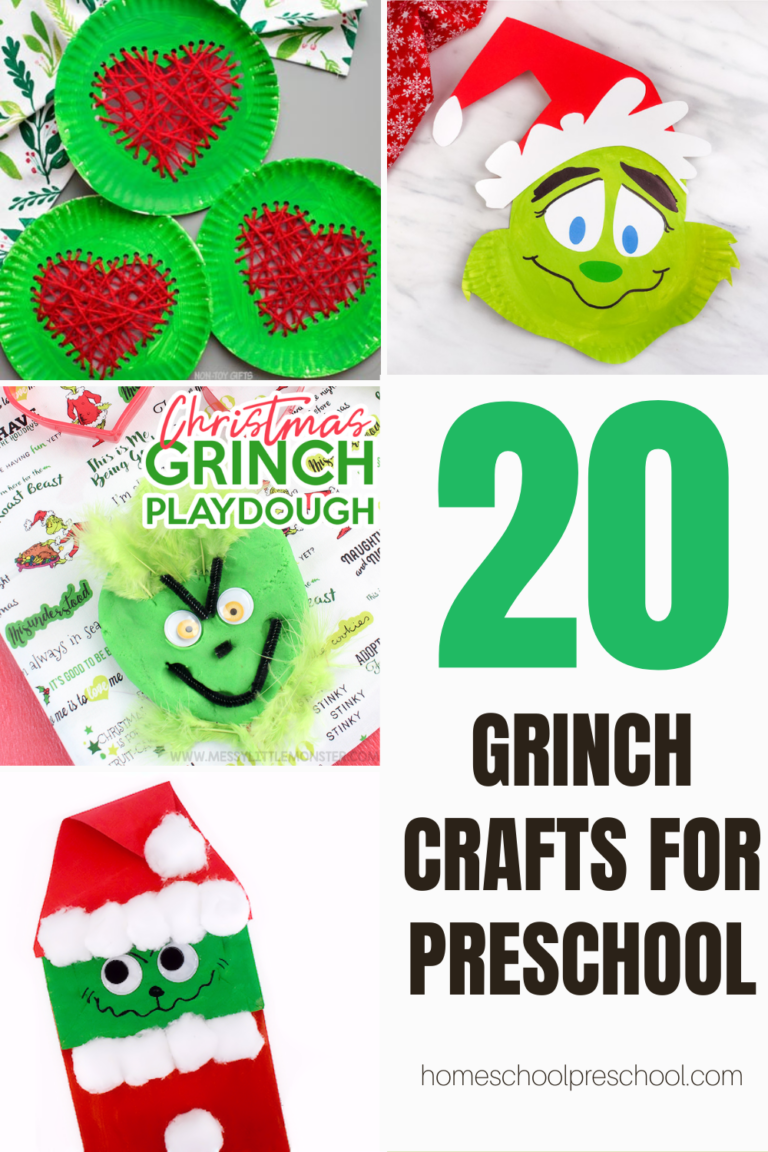 Grinch Crafts for Preschool