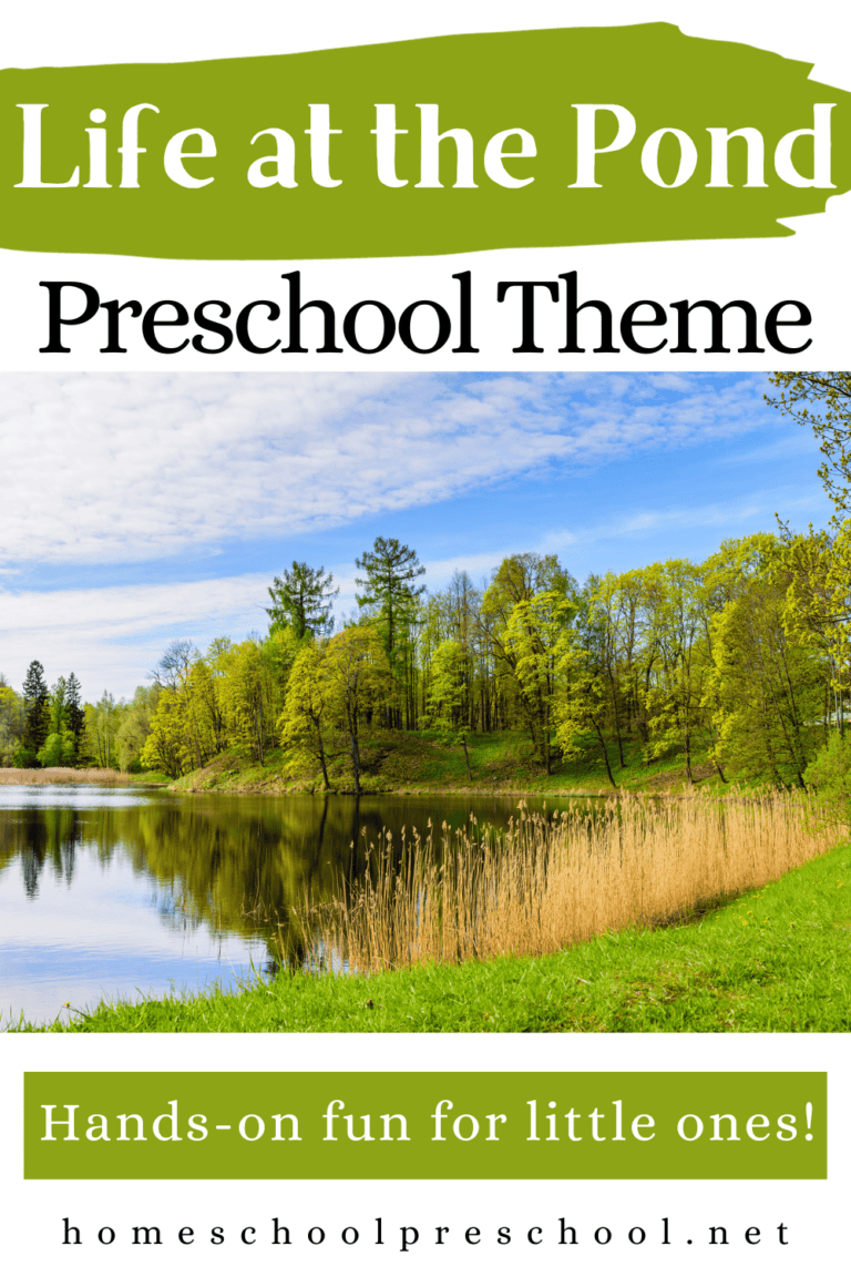 Exploring Nature: Pond Life Preschool Theme Activities