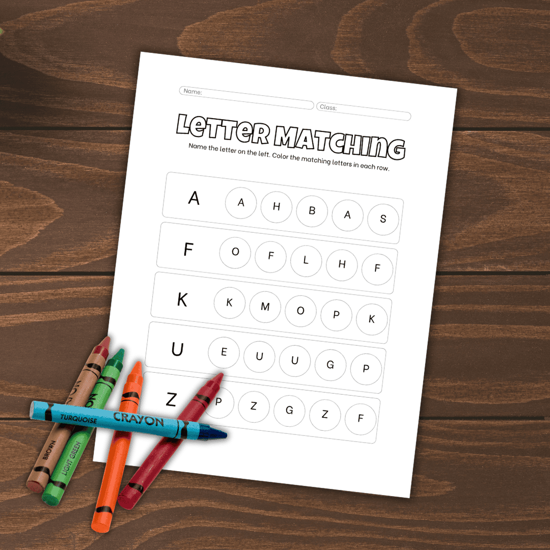 Engaging Letter Recognition Worksheets for Preschoolers