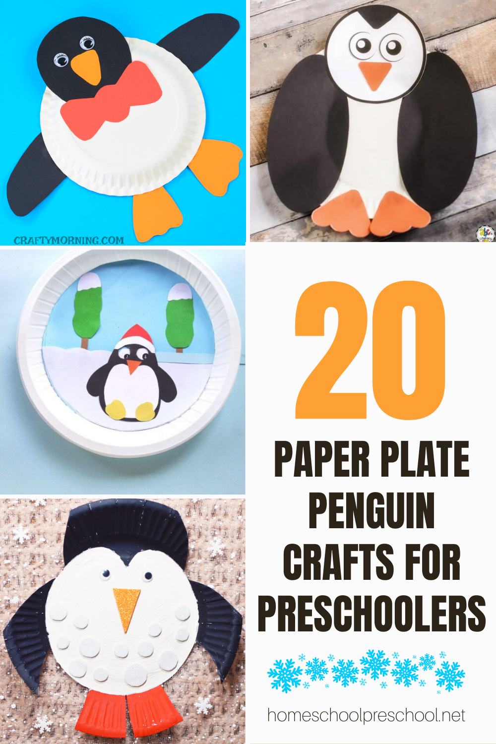 paper-plate-penguin-crafts Paper Plate Penguins