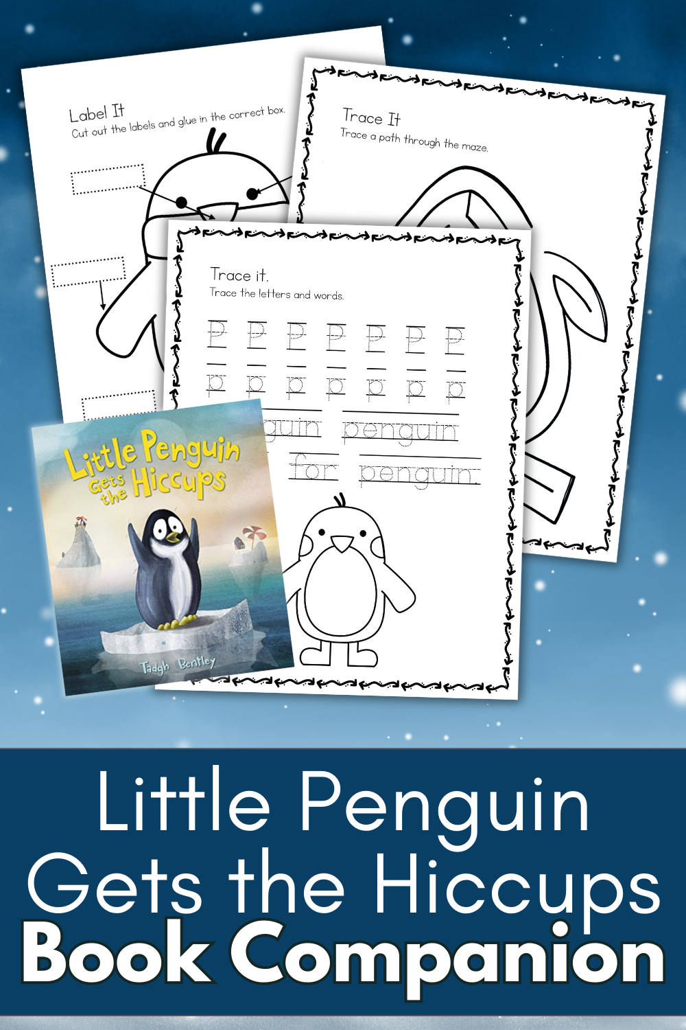 penguin-hiccup-book Little Penguin Gets the Hiccups Activities