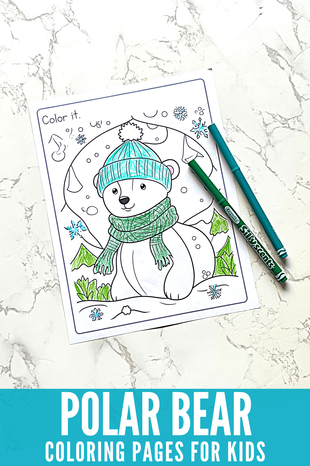 polar-bear-activities-1 Polar Bear Coloring Pages