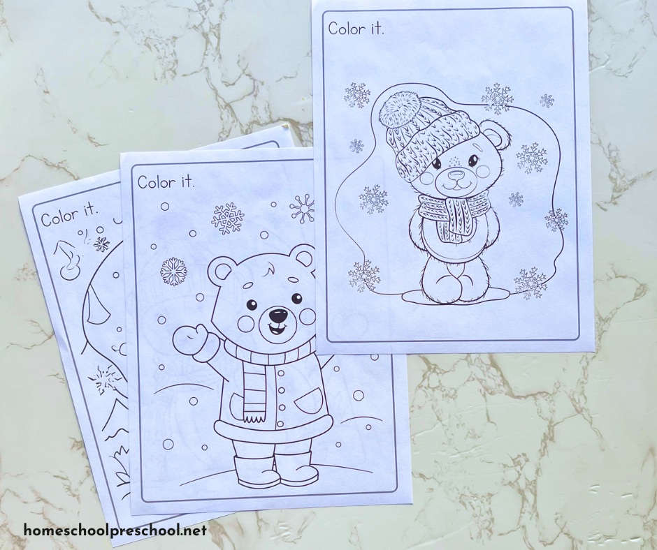 polar-bear-activities-for-preschoolers-2 Polar Bear Coloring Pages