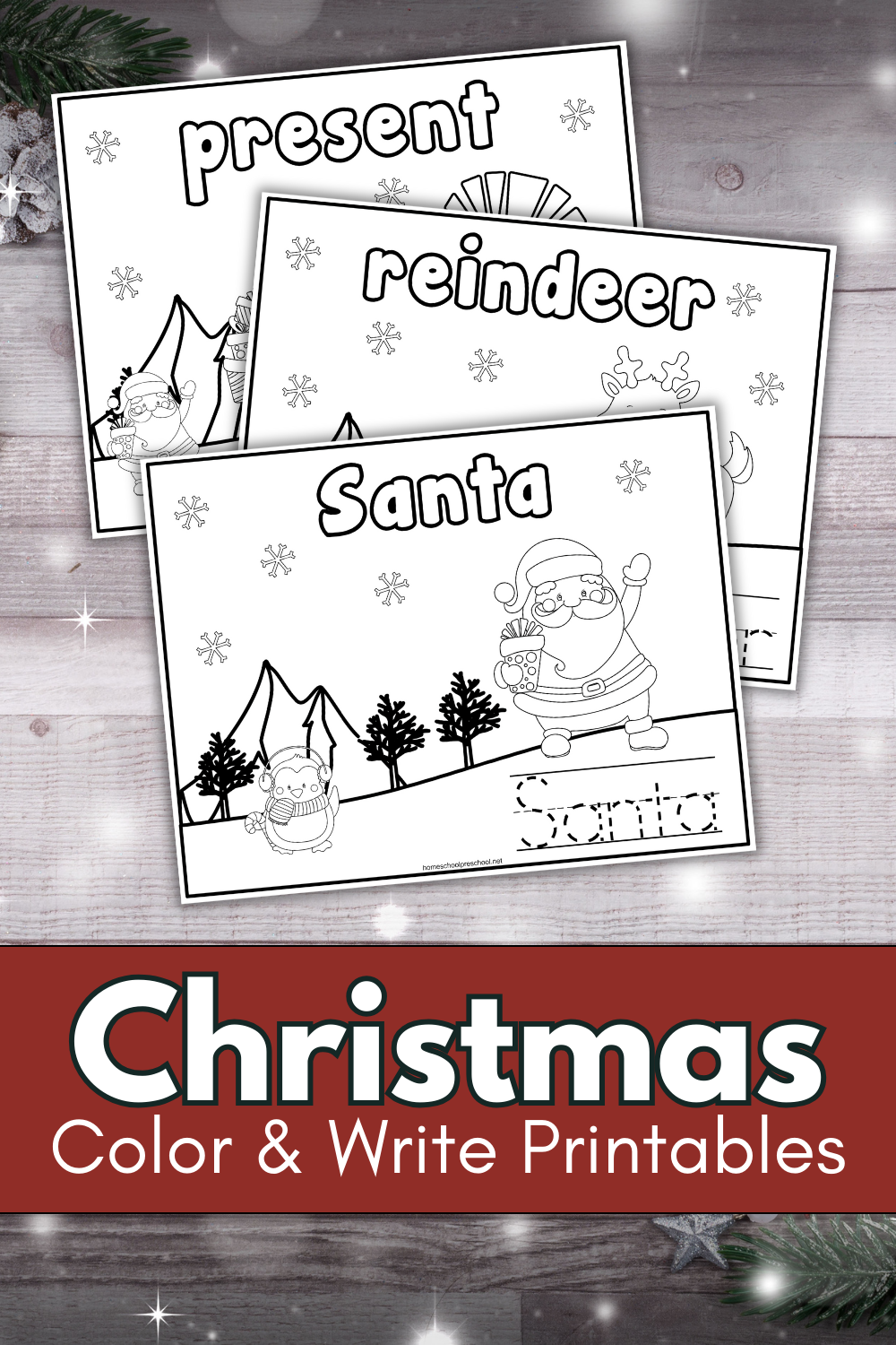 preschool-christmas-coloring-pages Christmas Preschool Coloring Pages