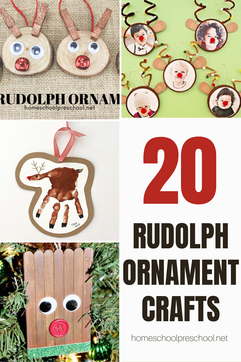 rudolph-ornaments-diy Rudolph Christmas Ornaments