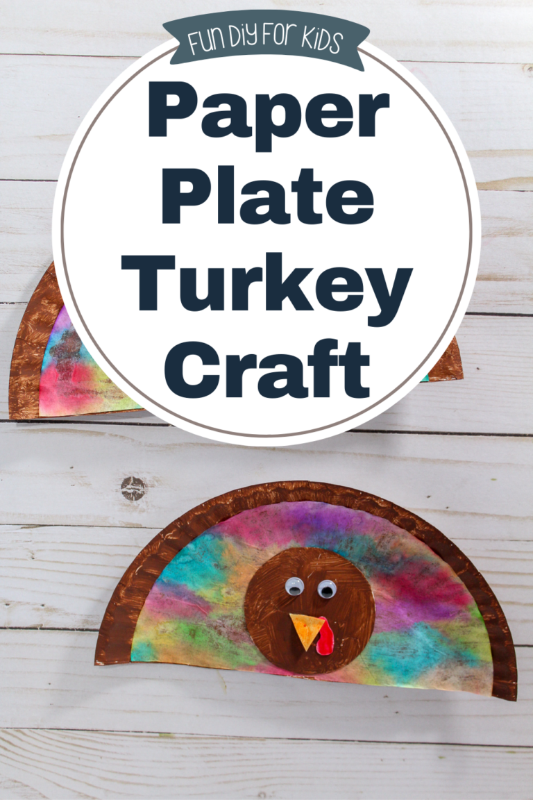 Thanksgiving Paper Plate Turkey Craft