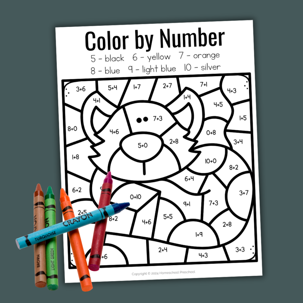 winter-animals-preschool-1-1024x1024 Addition Color by Number