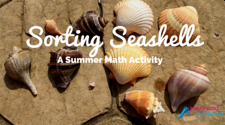 Sorting-Seashells-2-735x408 Kindergarten Math Sorting Activities