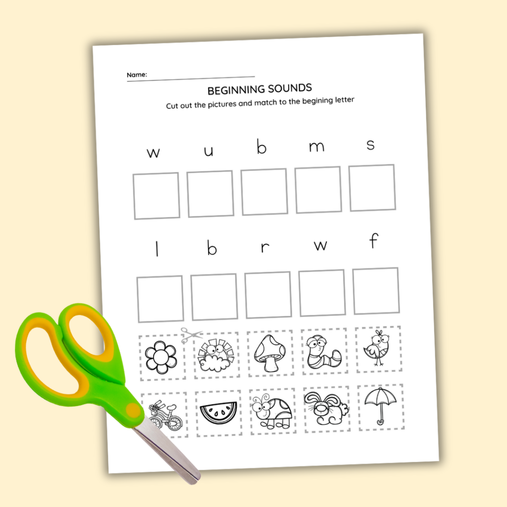 activities-in-spring-1024x1024 Cut and Paste Spring Worksheets