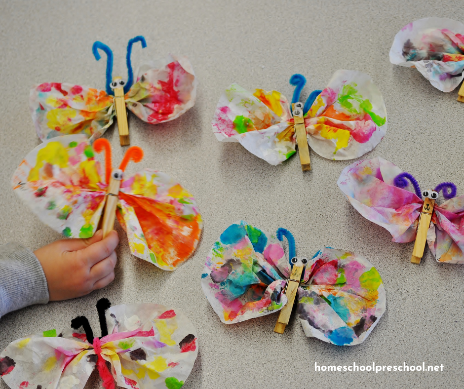 butterfly-crafts Butterfly Activities for Preschoolers