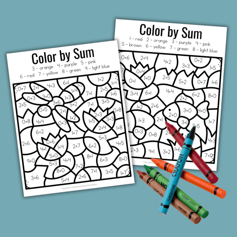 Engaging Math Learning with Color by Sum Worksheets