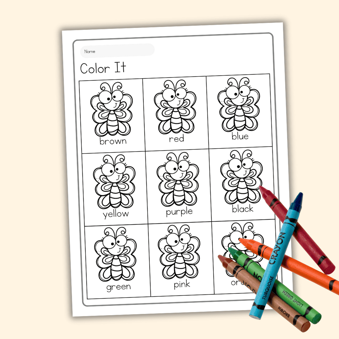 Fun &amp; Educational Butterfly Worksheets for Preschool Kids