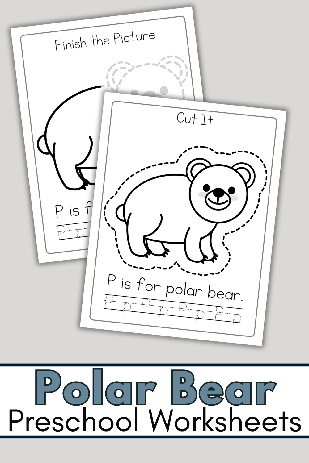 free-printable-polar-bear-worksheets Polar Bear Worksheets