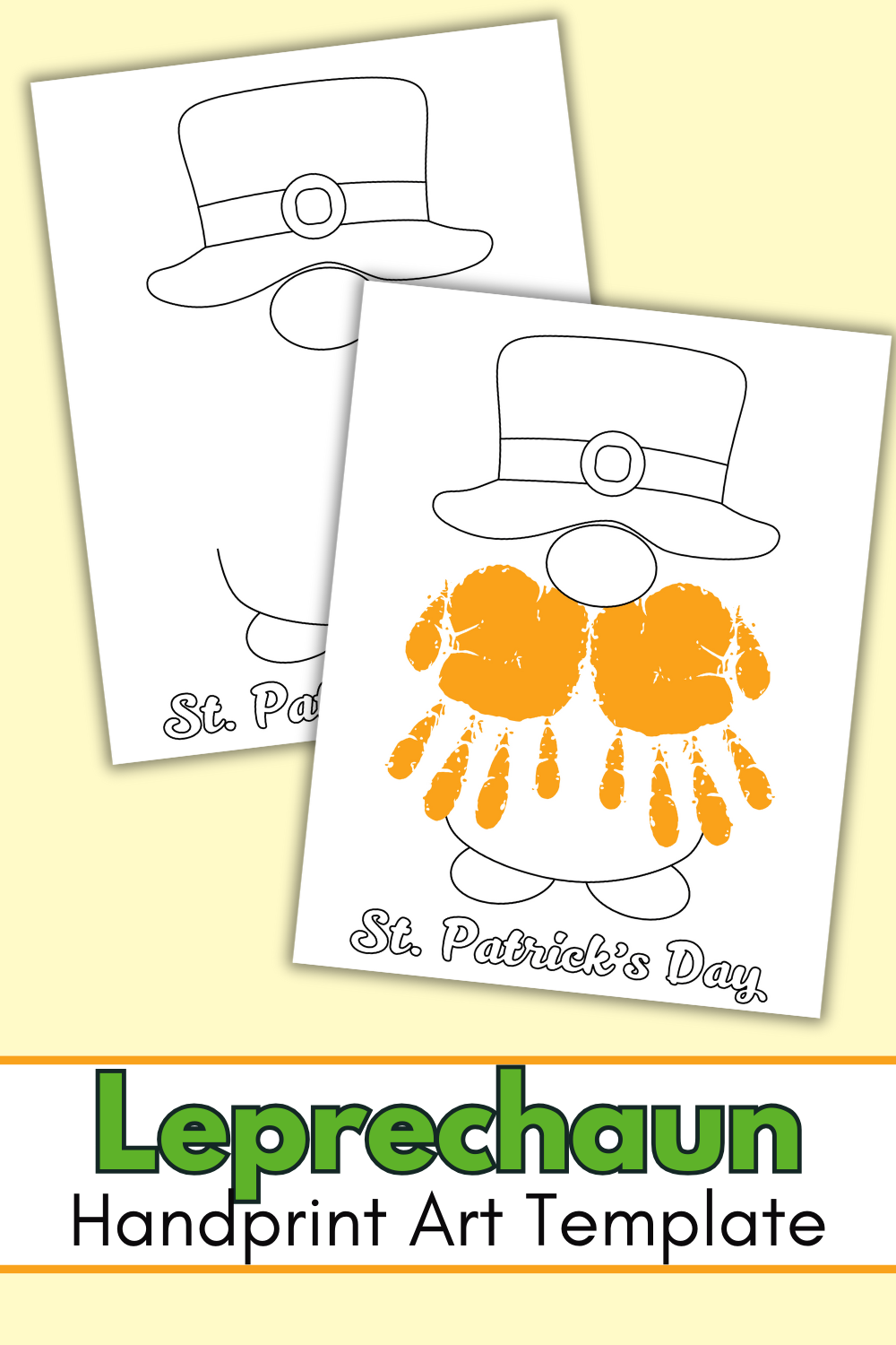 leprechaun-st-patricks-day Handprint Leprechaun
