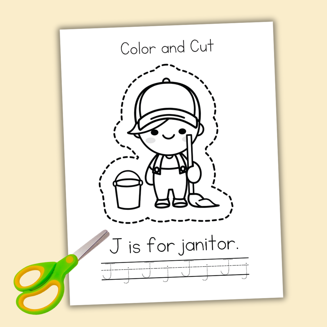 letter-j-worksheets-preschool Letter J Worksheets