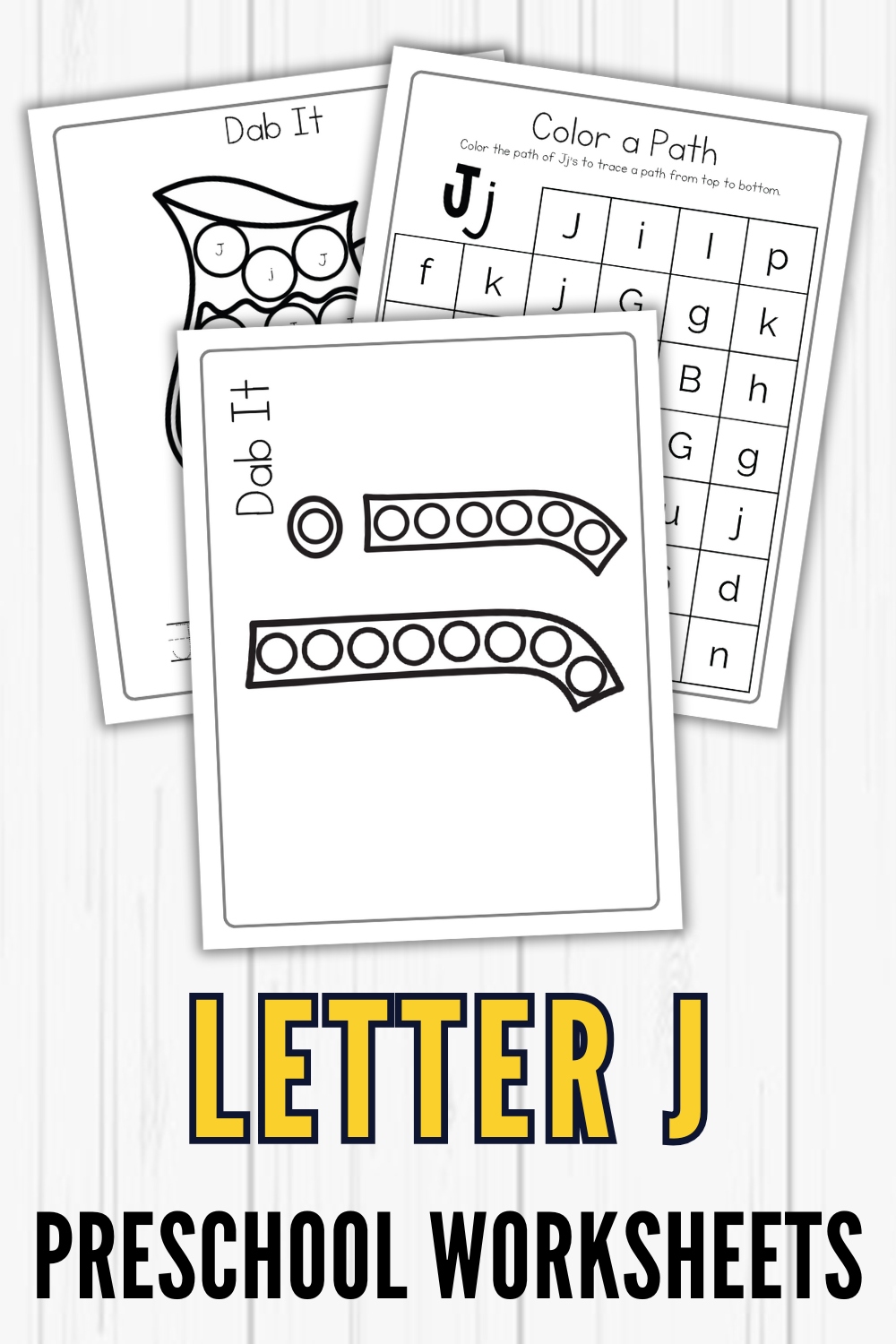 letter-j-worksheets Letter J Worksheets