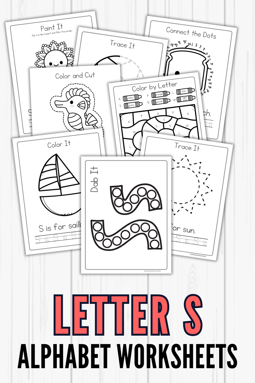 letter-s-preschool-activities Letter S Worksheets