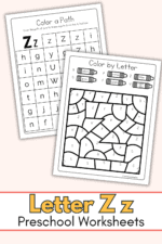 Master Alphabet with Fun Letter Z Worksheets for Kids