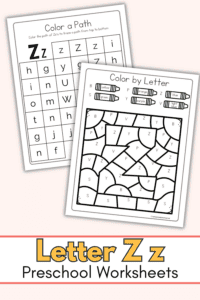 Master Alphabet with Fun Letter Z Worksheets for Kids
