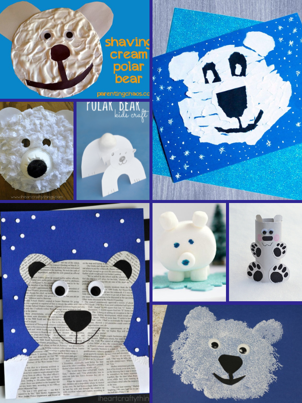 Polar Bear Crafts for Preschoolers