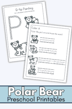 Free and Fun Polar Bear Printables for Kids Learning