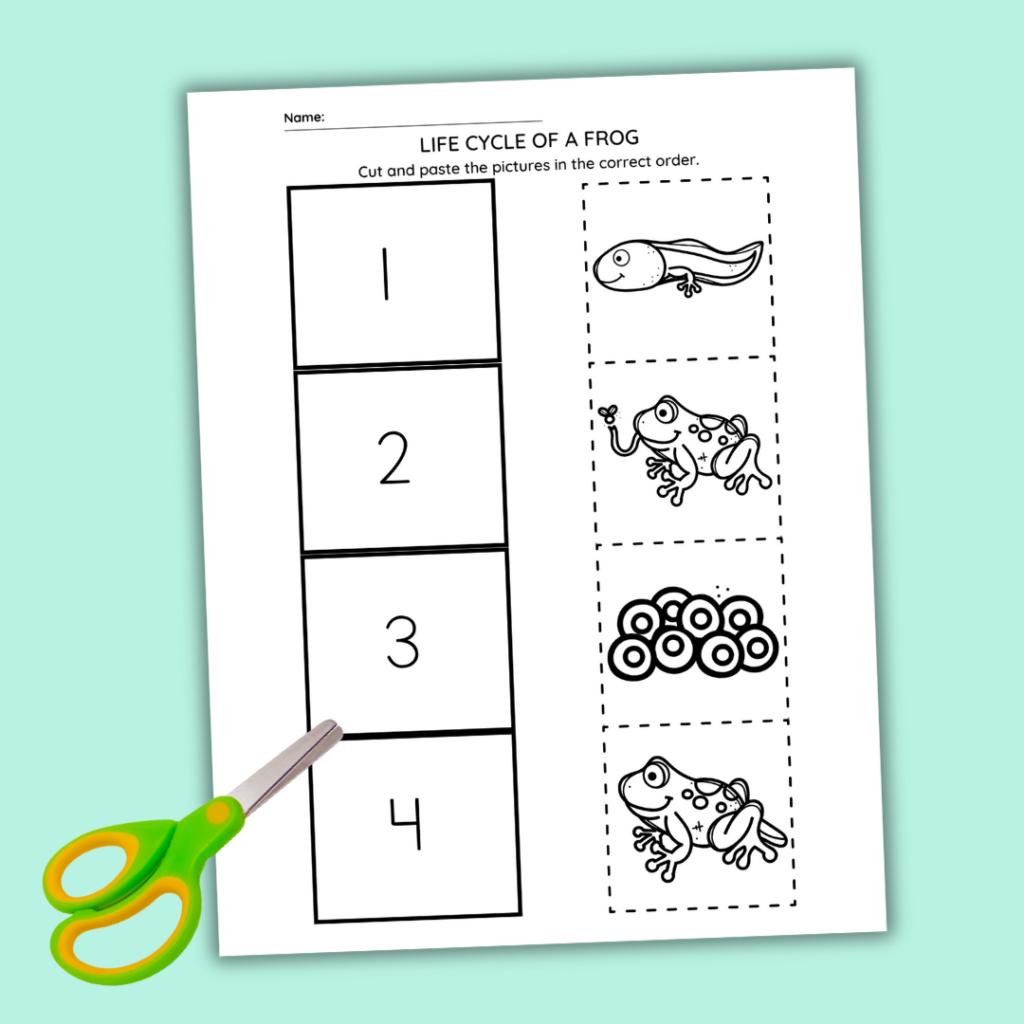 spring-season-activity-for-kindergarten-1024x1024 Cut and Paste Spring Worksheets