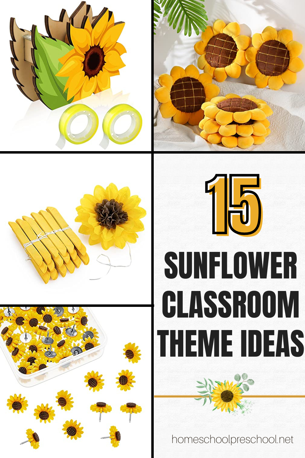sunflower-classroom-theme-ideas Sunflower Classroom Theme Ideas